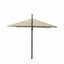 Platinum Glow Challenger 3m Square Champagne Parasol