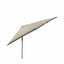 Platinum Glow Challenger 3m Square Champagne Parasol