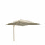 Platinum Glow Challenger Champagne and Sandstone 3m Square Parasol