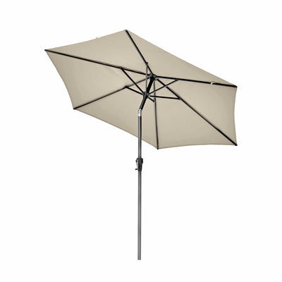Platinum Riva 2.5m Round Champagne Parasol
