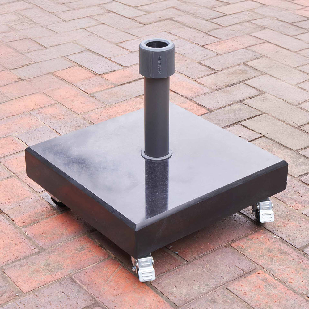 Platinum Rome 40KG Polished Black Parasol Base
