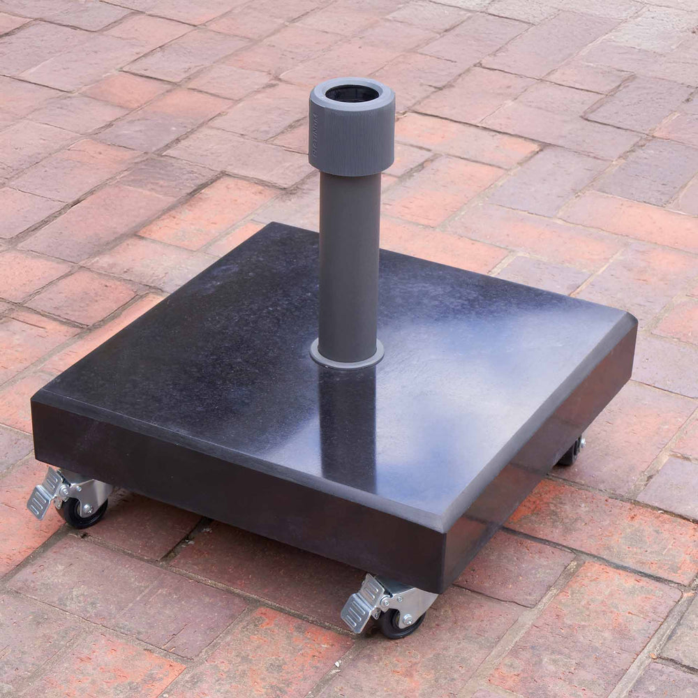 Platinum Rome 40KG Polished Black Parasol Base