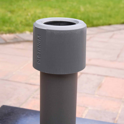 Platinum Rome 40KG Polished Black Parasol Base