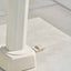 Platinum Challenger Champagne and Sandstone 3m Square Parasol