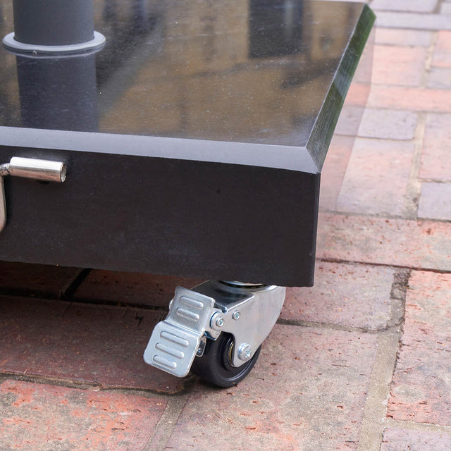Platinum Rome 60KG Polished Black Parasol Base