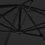 Platinum Challenger Premium Faded Black 3.5 x 2.6m Rectangular Parasol