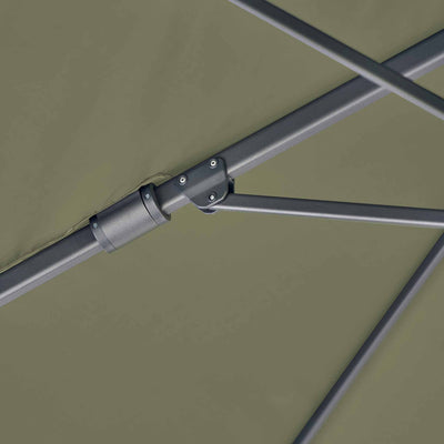 Platinum Challenger Premium Lush Green 3.5 x 2.6m Rectangular Parasol