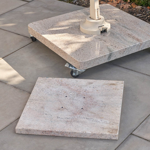 Platinum Venezia Sandstone Granite 30KG Parasol Base Add On