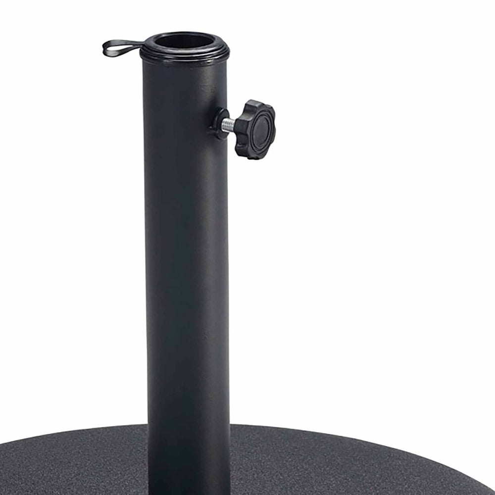 Platinum Piemonte Black Concrete 15KG Parasol Base