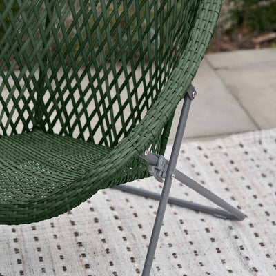 Evia Green Foldable Garden Chair Set
