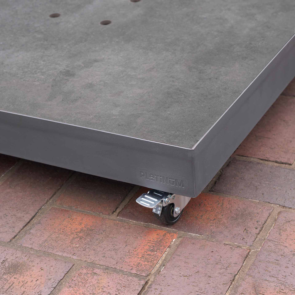 Platinum Ceramica 90KG (when filled) Wheeled Parasol Base