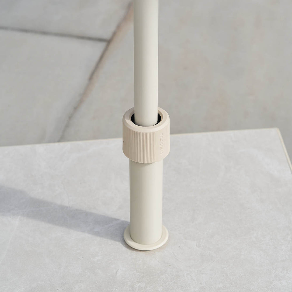 Platinum Ceramica Sandstone 40KG (when filled) Wheeled Parasol Base