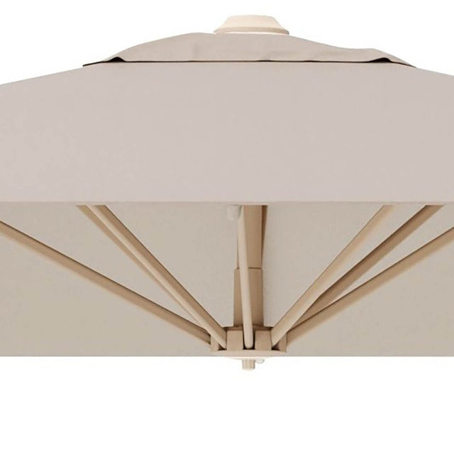 Platinum Voyager T1 Champagne and Sandstone 3m Rectangular Parasol