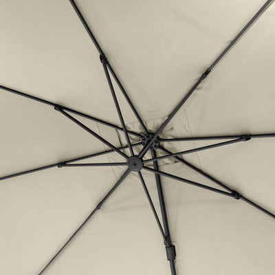 Platinum Challenger T2  Champagne 3.5m Rectangular Parasol