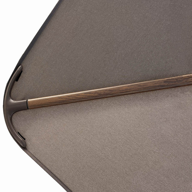 Platinum Nexus 3m Mocha and Taupe Square Parasol