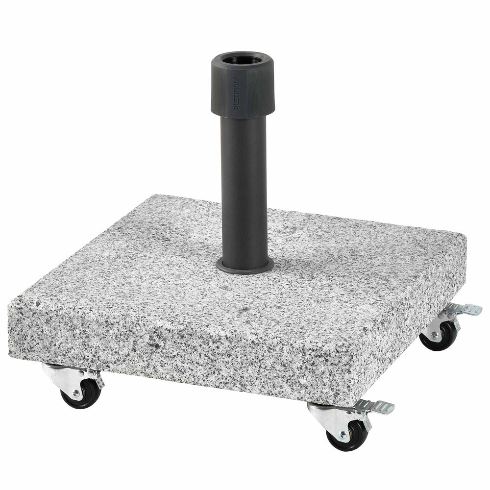 Platinum Salerno Hammered Grey 40KG Parasol Base