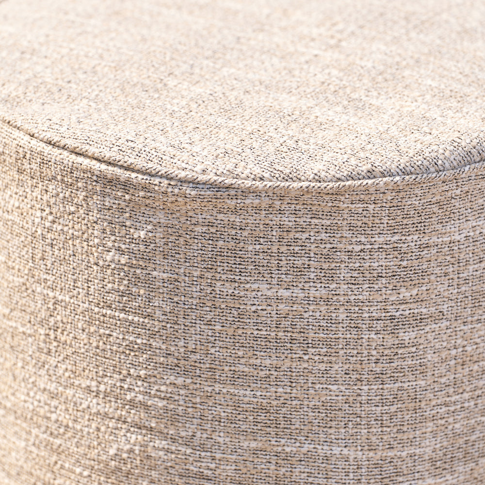 Cosipouf Comfort Tall Round Natural Heated Pouffe 45x45cm