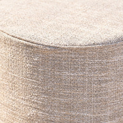Cosipouf Comfort Tall Round Natural Heated Pouffe 45x45cm