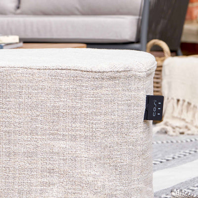 Cosipouf Comfort Natural Short Round 60x38cm High