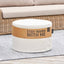 Cosipouf Comfort Teddy Short Round 60x38cm High
