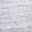 Indoor Outdoor Recycled Aqua Blue Inca Design Rug