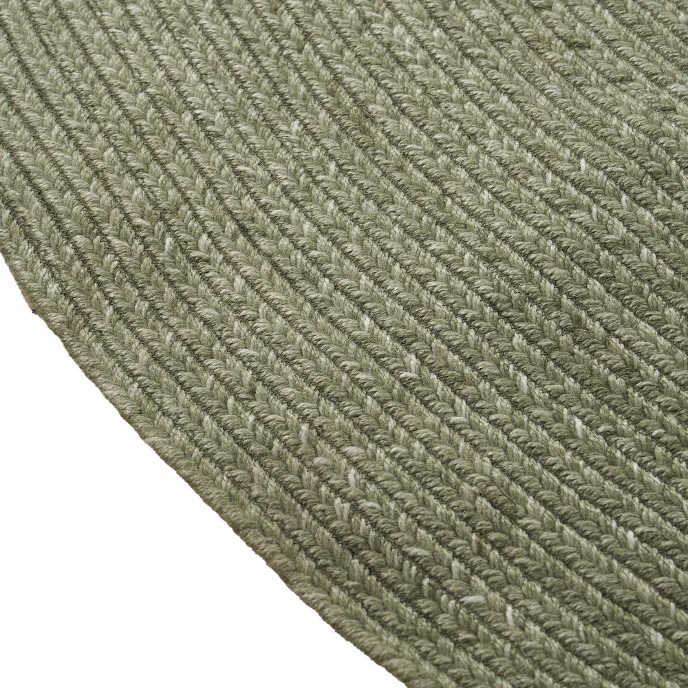 Indoor Outdoor Sage Tweed Design Rug