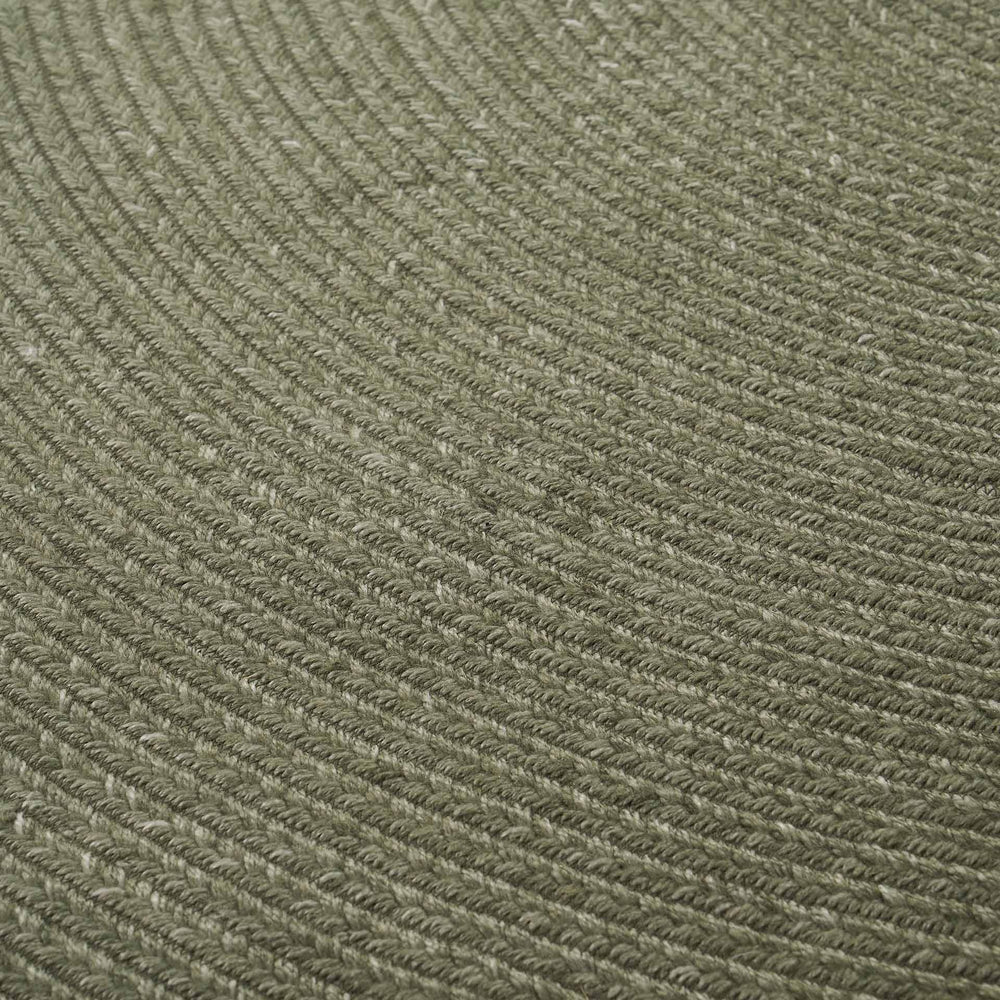 Indoor Outdoor Sage Tweed Design Rug
