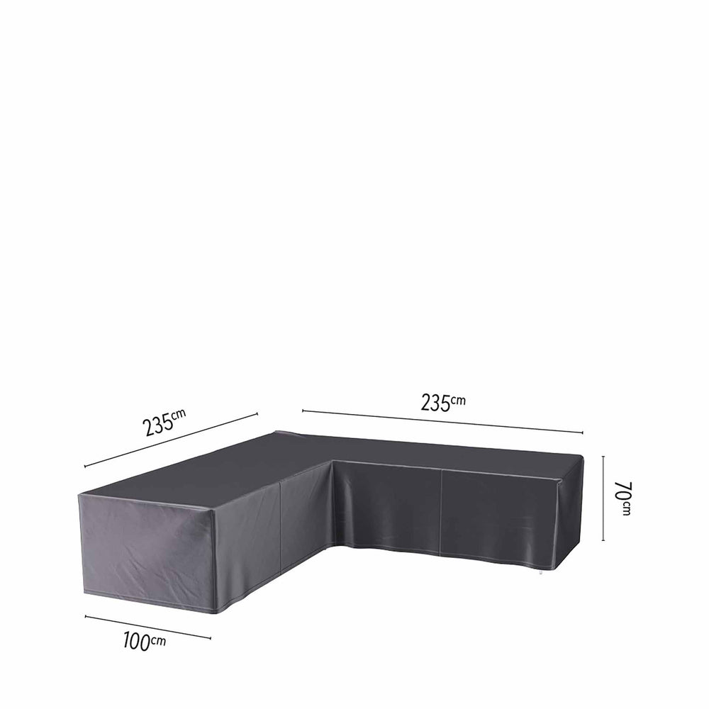 Outdoor Seating Set Aerocover L-Shape 235x100 High