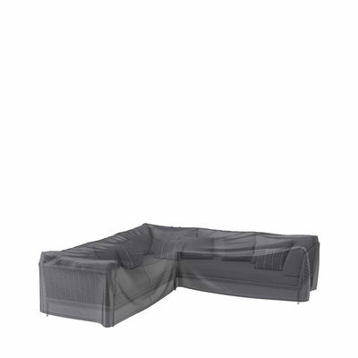 Outdoor Seating Set Aerocover L-Shape 235x100 High
