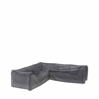 Outdoor Seating Set Aerocover L-Shape 255 x 100 High