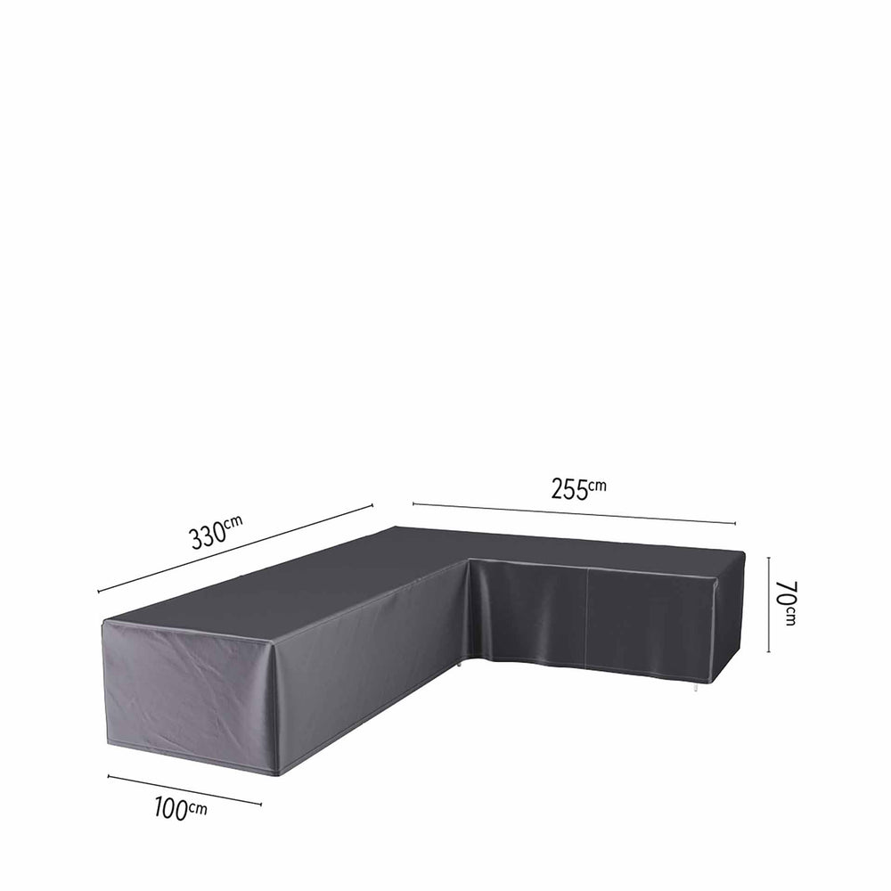 Outdoor Seating Set Aerocover L-Shape  330 x 255 x 100 x 70