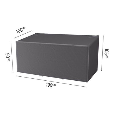 Outdoor Seating Chair & Hocker Set Aerocover 190