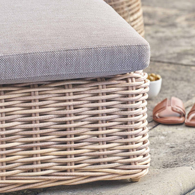 Lago Natural Antique Outdoor Sunlounger