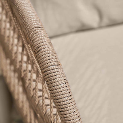 Oia Natural Woven Outdoor Armchair