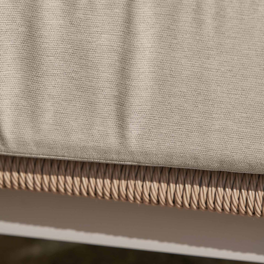 Oia Natural Woven Outdoor 2 Seater Sofa