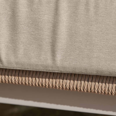 Oia Natural Woven Outdoor 2 Seater Sofa