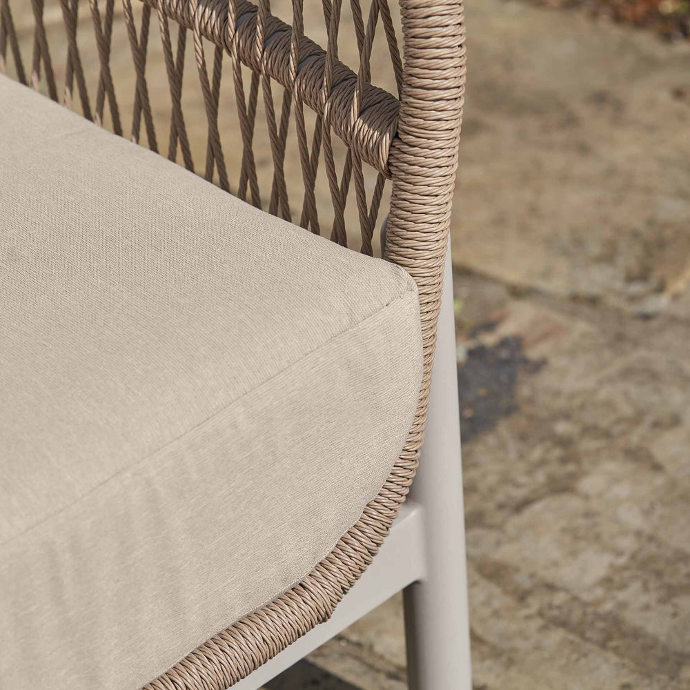 Oia Natural Woven Outdoor 3 Seater Sofa