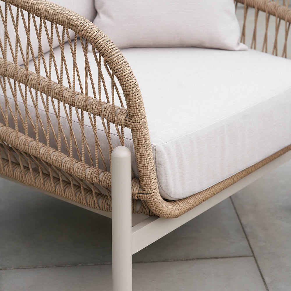 Oia Woven Outdoor Bistro Set