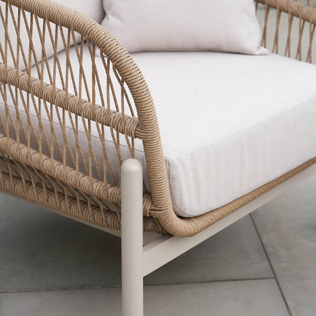 Oia Woven Outdoor Bistro Set