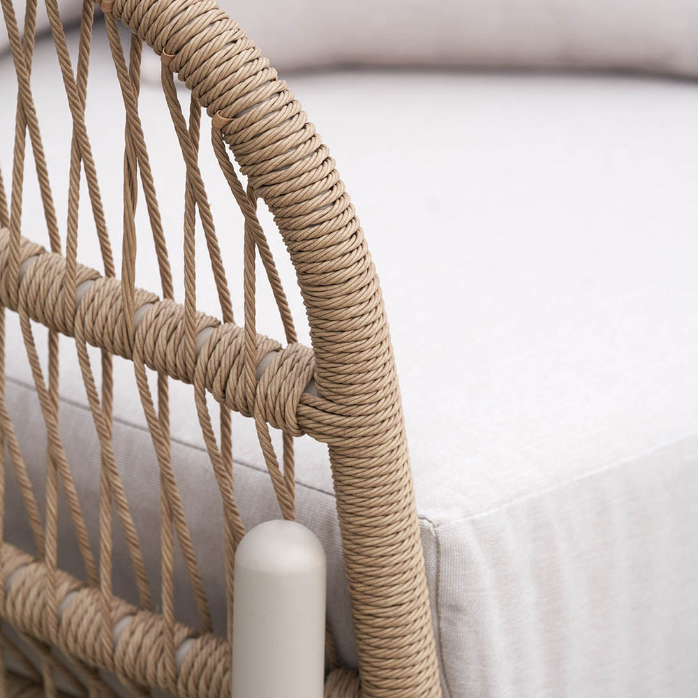 Oia Woven Outdoor Bistro Set