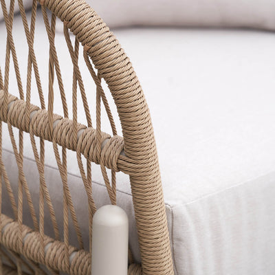 Oia Woven Outdoor Bistro Set