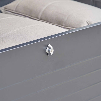 Rhodes Anthracite Outdoor Large Cushion Box
