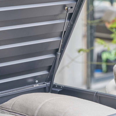 Rhodes Anthracite Outdoor Large Cushion Box