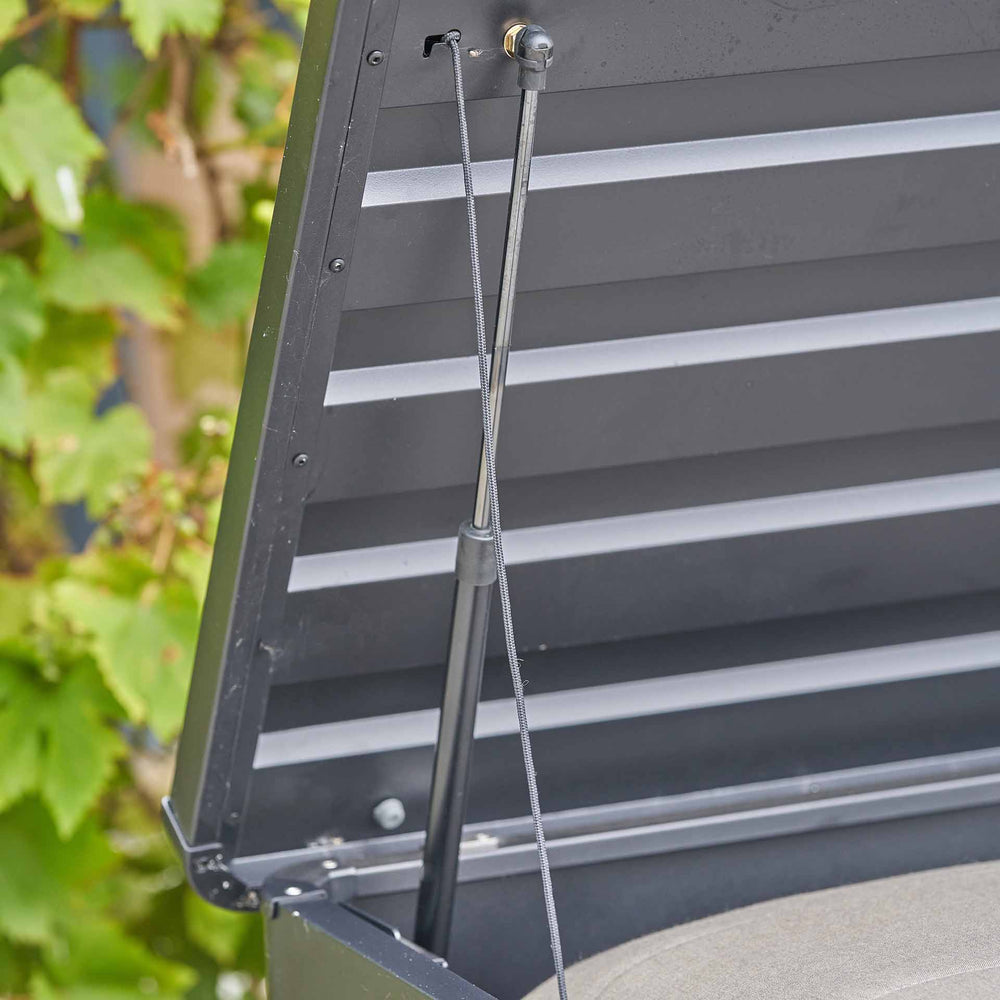 Rhodes Anthracite Outdoor Large Cushion Box