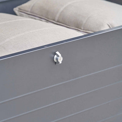 Rhodes Anthracite Outdoor Large Cushion Box
