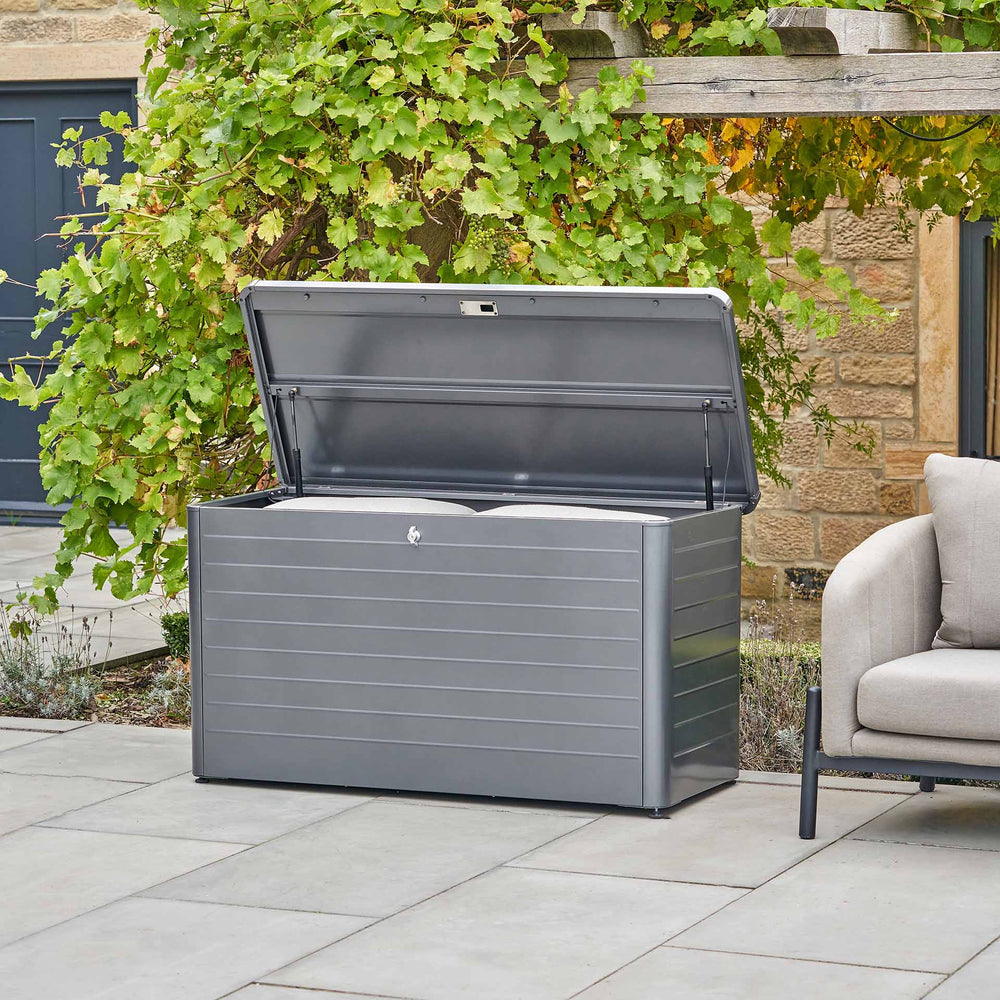 Rhodes Anthracite Outdoor Small Cushion Box