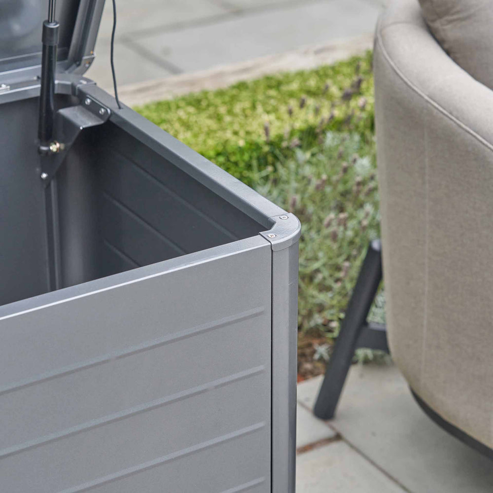Rhodes Anthracite Outdoor Small Cushion Box