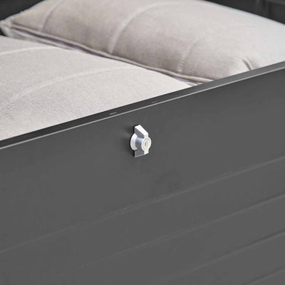 Rhodes Black Outdoor Large Cushion Box