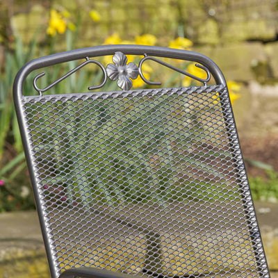 Savoy Grey Outdoor Bistro Set