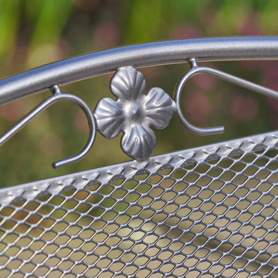 Savoy Grey 2 Seater Outdoor Bench